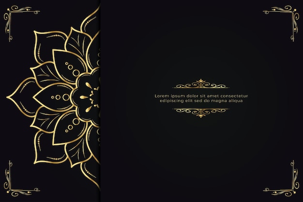 Luxury  mandala background