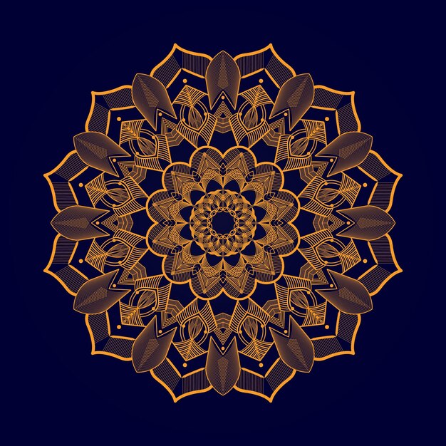 Luxury mandala background