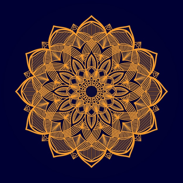 Luxury mandala background