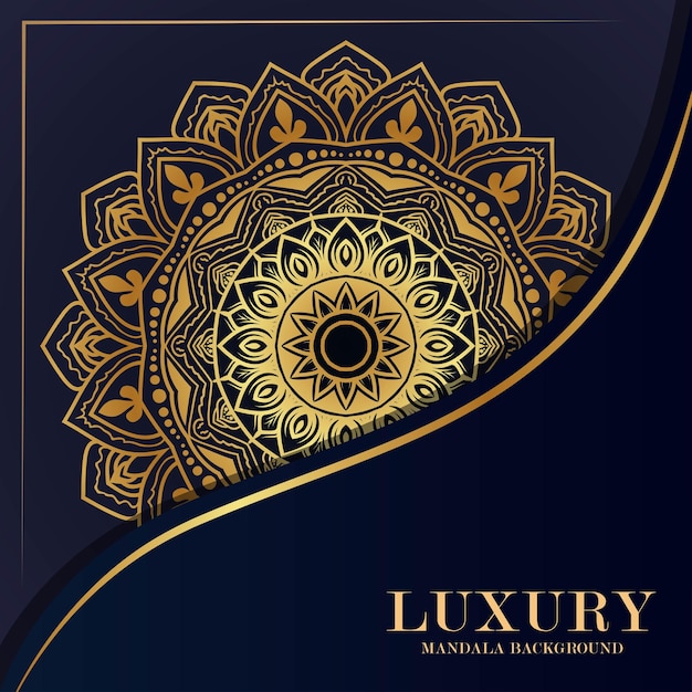 Luxury mandala background