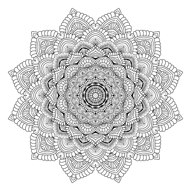 Luxury mandala background