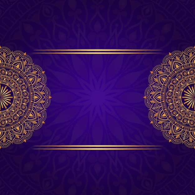 Luxury mandala background