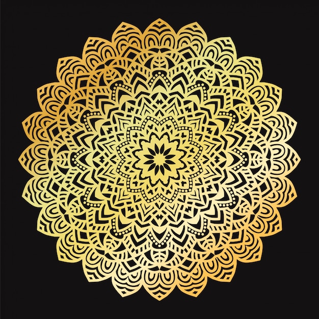 Luxury mandala background