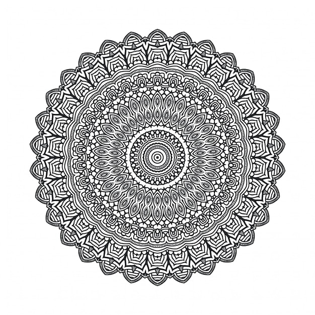 Luxury mandala background