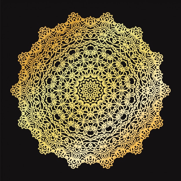 Luxury mandala background