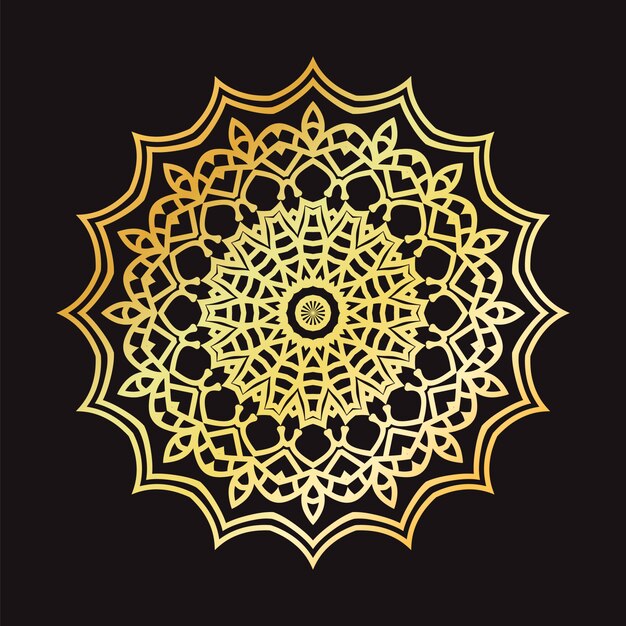 Luxury mandala background