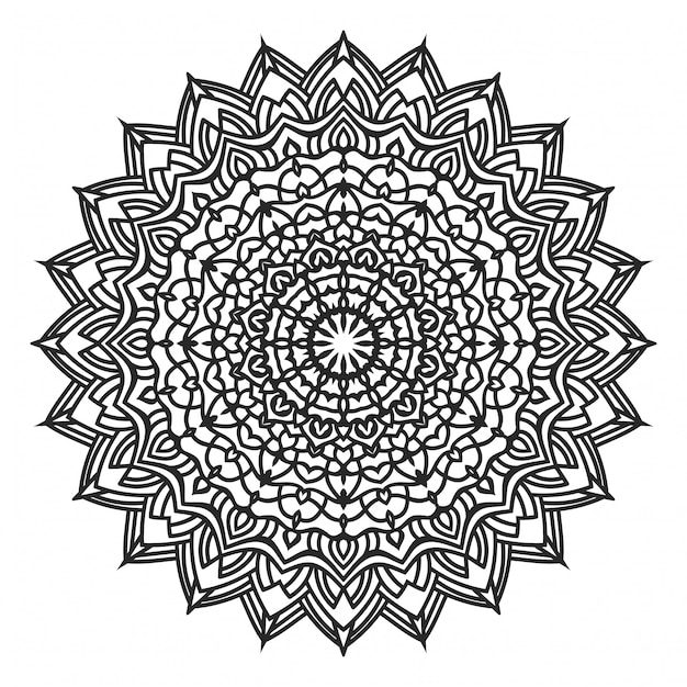 Luxury mandala background