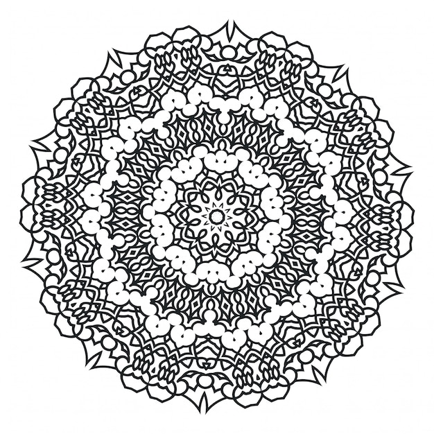 Luxury mandala background