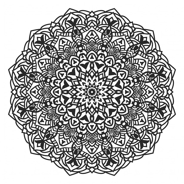 Luxury mandala background