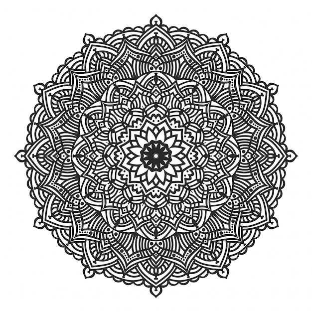 Luxury mandala background