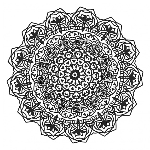 Luxury mandala background