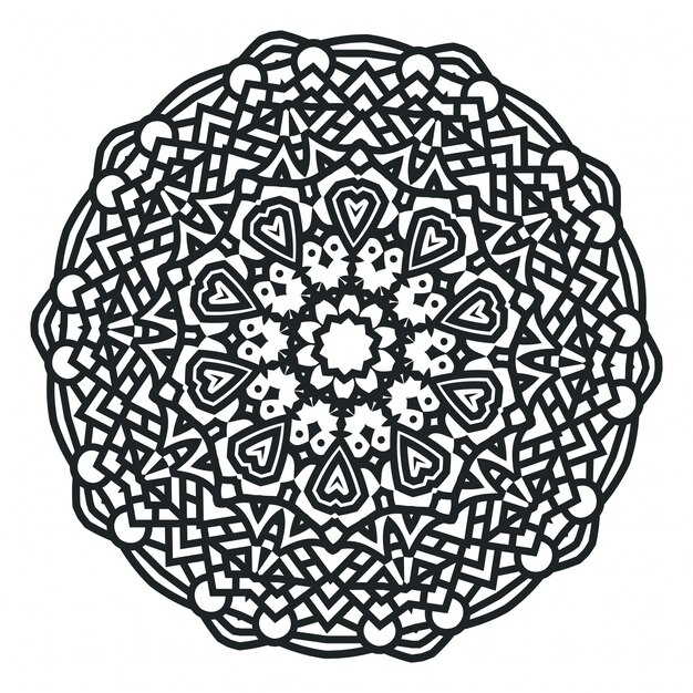 Luxury mandala background