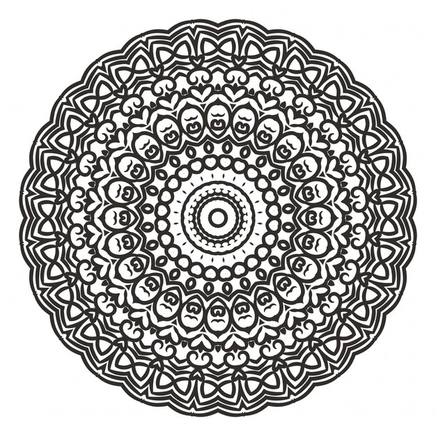 Luxury mandala background