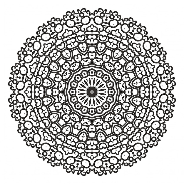 Luxury mandala background