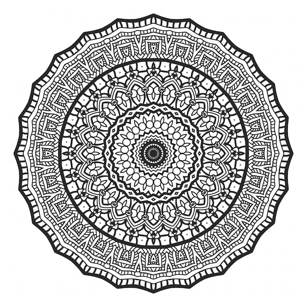 Luxury mandala background