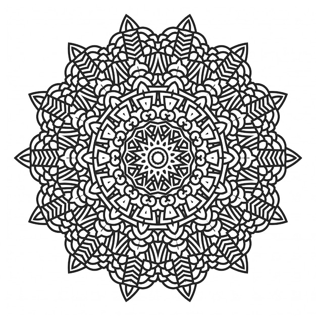 Luxury mandala background