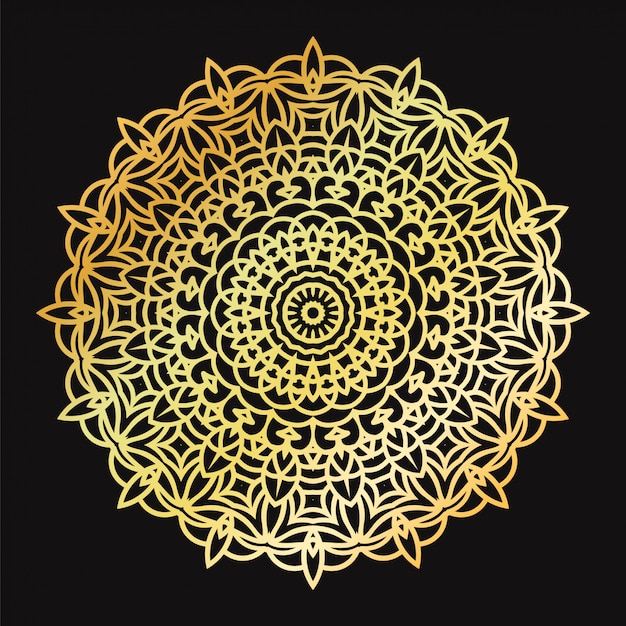 Luxury mandala background