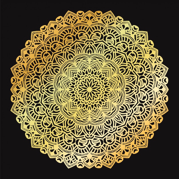 Luxury mandala background