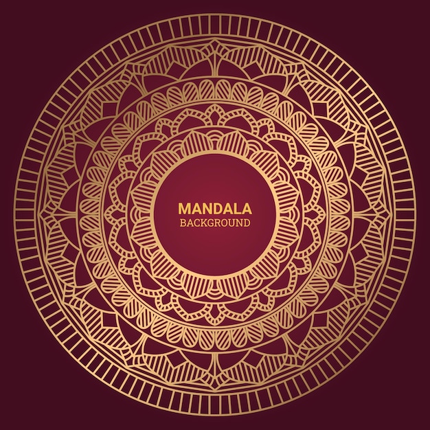 Luxury mandala background