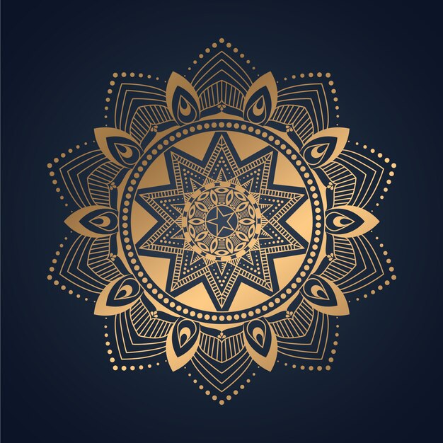 Luxury mandala background