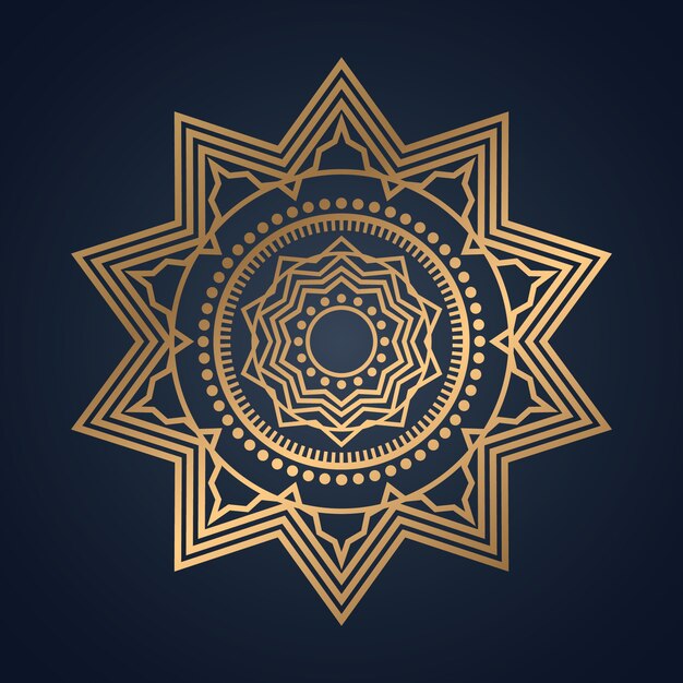 Luxury mandala background