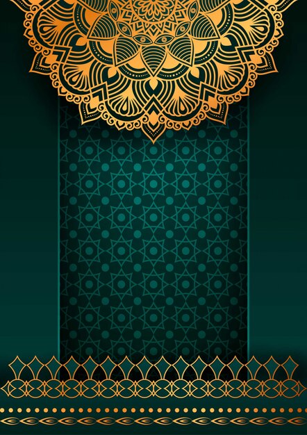 Luxury mandala decorative element background
