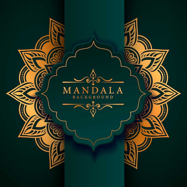 Luxury mandala decorative ethnic element background