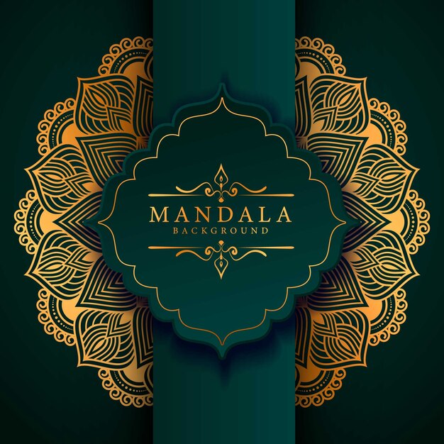 Luxury Mandala decorative ethnic element background