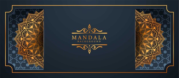 Luxury Mandala decorative ethnic element background