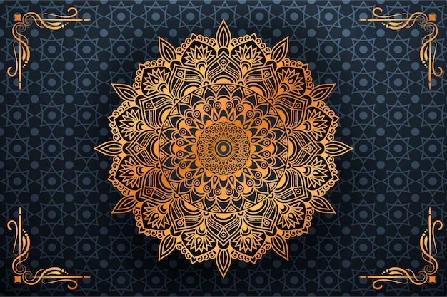 Luxury Mandala decorative ethnic element background