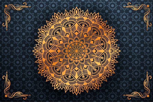 Luxury Mandala decorative ethnic element background