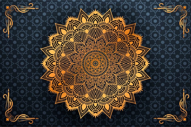 Luxury Mandala decorative ethnic element background