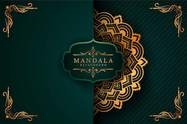 Luxury mandala decorative ethnic element background