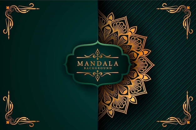 Luxury Mandala decorative ethnic element background