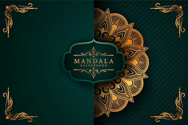 Luxury Mandala decorative ethnic element background