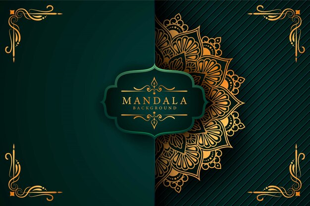 Luxury Mandala decorative ethnic element background