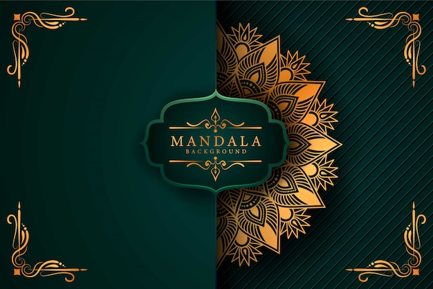 Luxury Mandala decorative ethnic element background