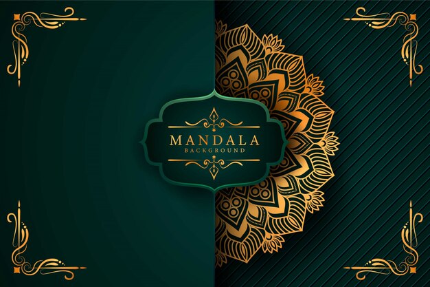 Luxury Mandala decorative ethnic element background