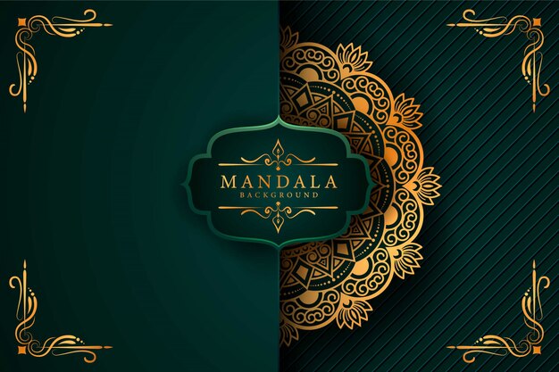 Luxury Mandala decorative ethnic element background