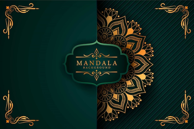 Luxury Mandala decorative ethnic element background