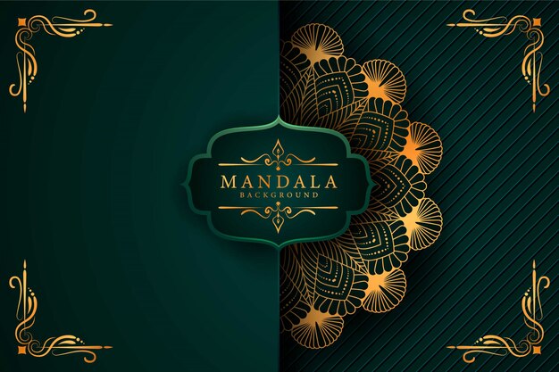 Luxury Mandala decorative ethnic element background