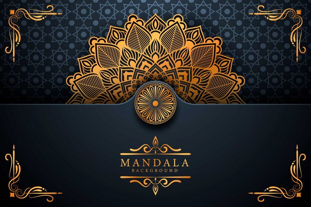 Luxury Mandala decorative ethnic element background