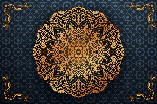 Luxury Mandala decorative ethnic element background