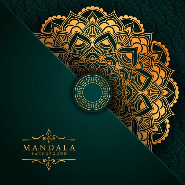 Luxury Mandala decorative ethnic element background