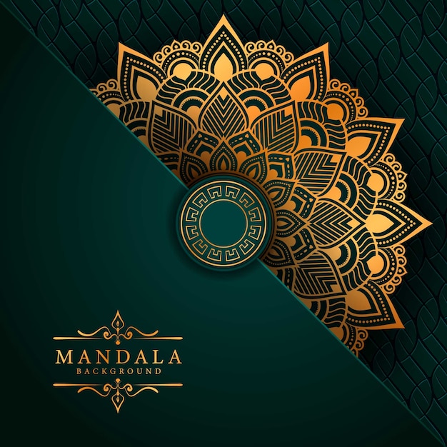 Luxury Mandala decorative ethnic element background