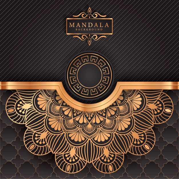 Luxury Mandala decorative ethnic element background