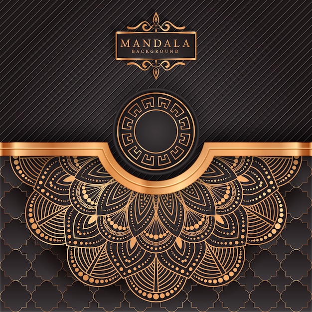 Luxury mandala decorative ethnic element background