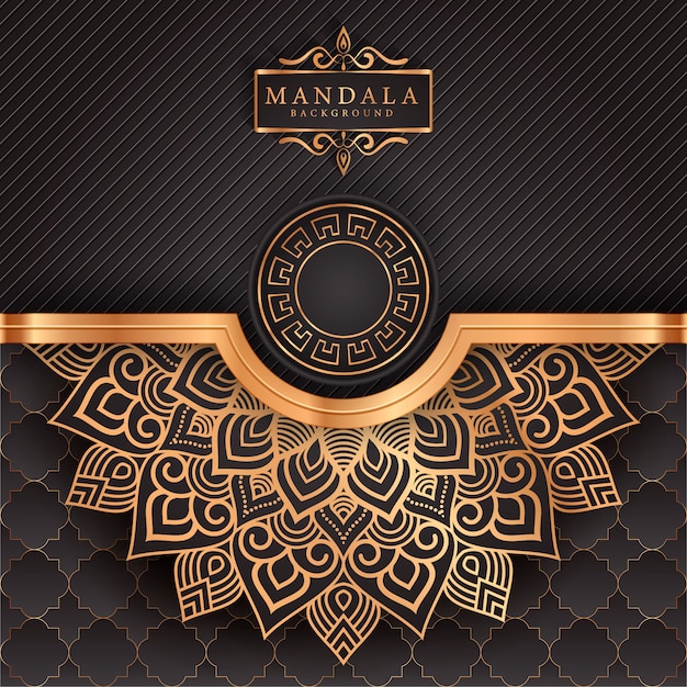 Luxury mandala decorative ethnic element background