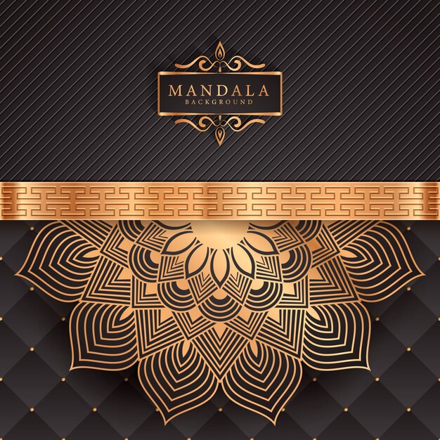 Luxury Mandala decorative ethnic element background