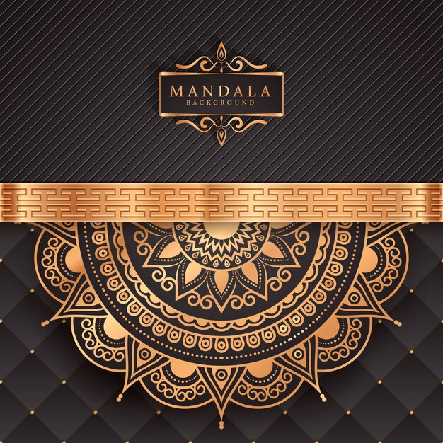 Luxury Mandala decorative ethnic element background